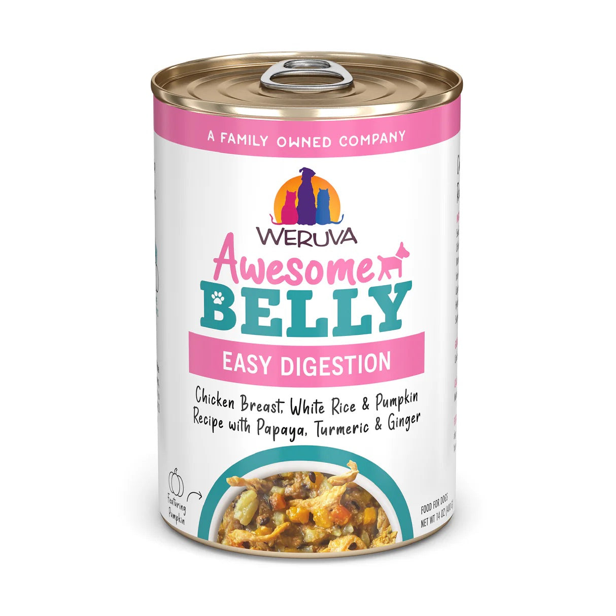 Weruva Dog Belly Chicken Papaya Wet Dog Food Premium - main product image