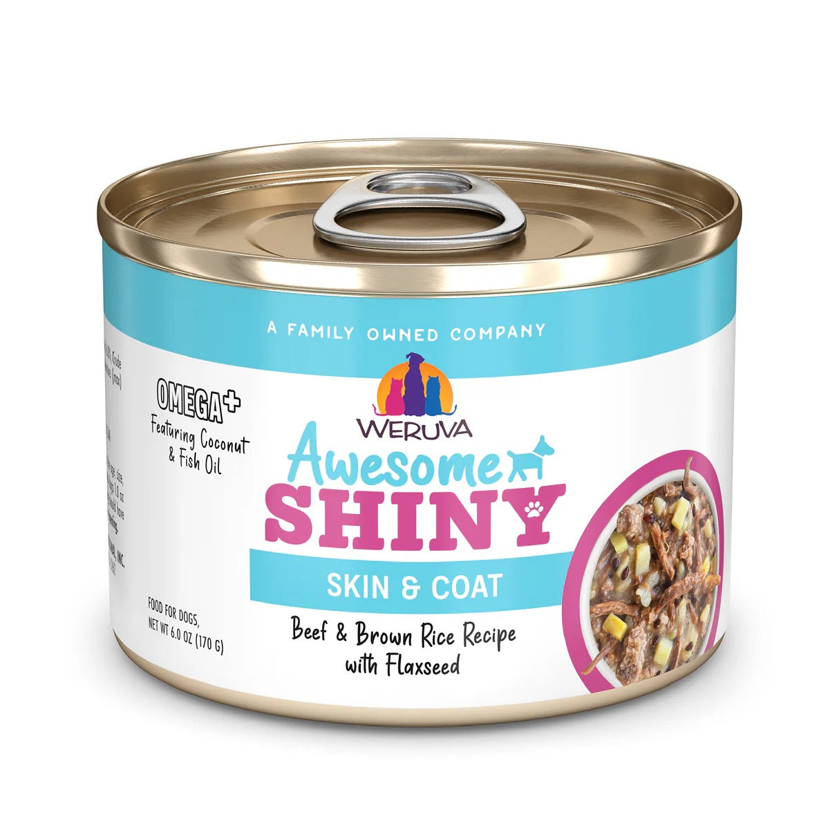 Weruva Dog Shiny Beef Wet Dog Food Premium Premium Pet Supply - main product image