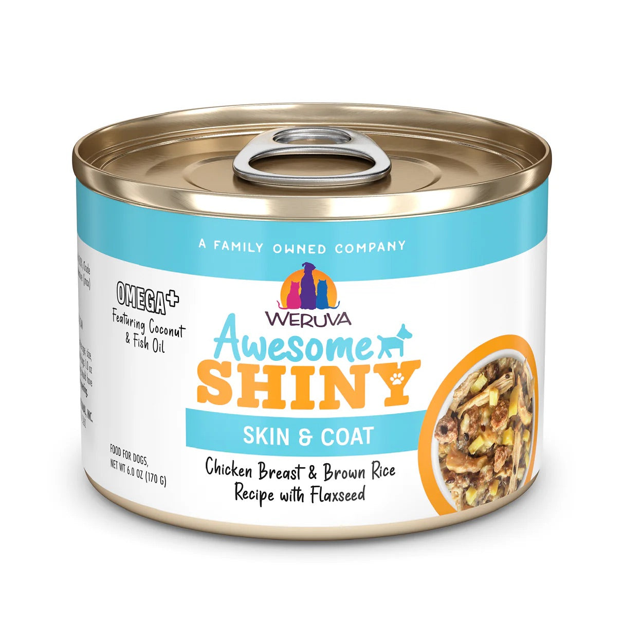 Weruva Dog Shiny Chicken Wet Dog Food Premium - main product image