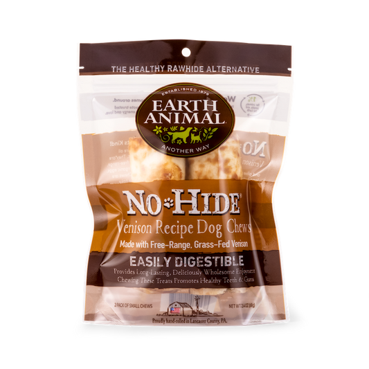 Earth Animal No Hide Small Venison Dog Rolls (2pk) (2.4oz) - main product image