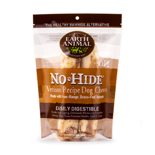 Earth Animal No Hide Medium Venison Dog Rolls (2pk) (4.2oz) - main product image