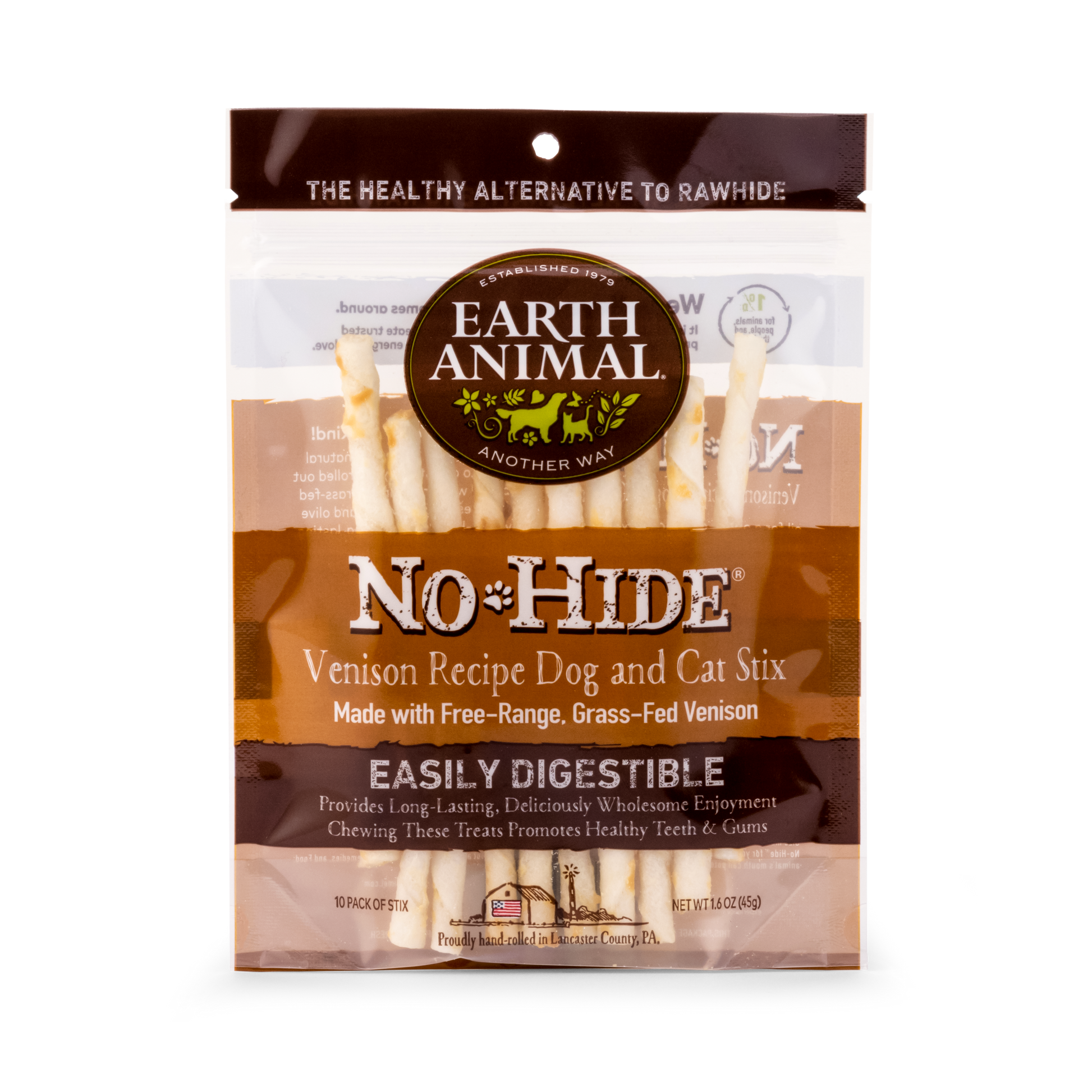Dog Treats Premium Venison Chews 1.6oz Training Rewards - main product image