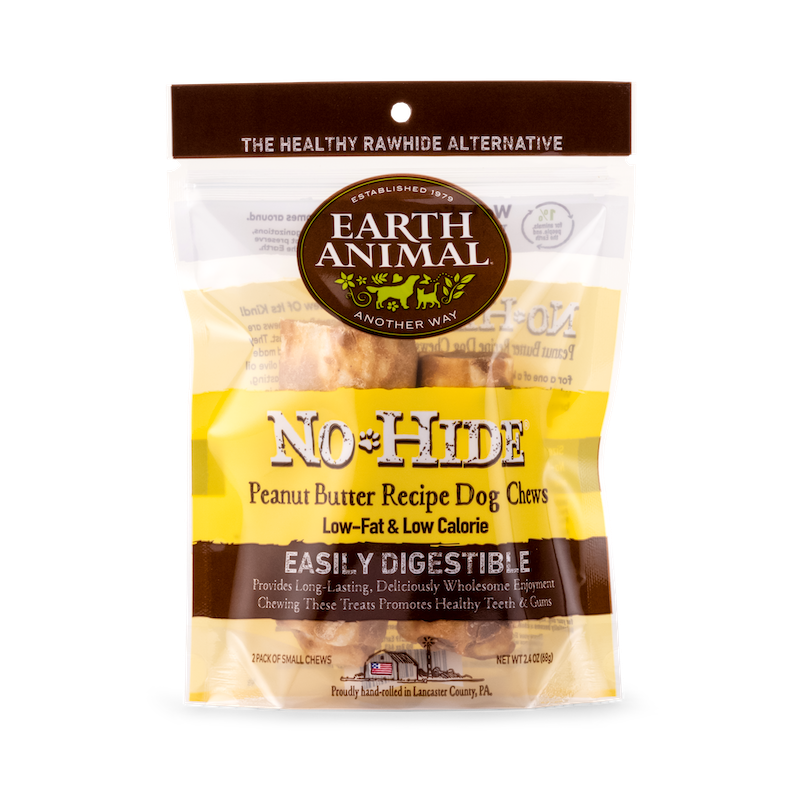 Earth Animal No Hide Peanut Butter Medium Dog Treats 2 Pack - main product image