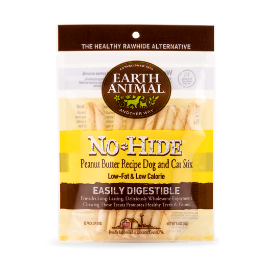 Earth Animal No Hide Peanut Butter Pet Stix (10pk) (1.6oz) - main product image