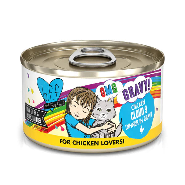 BFF OMG Adult Cloud 9 Chicken in Gravy Wet Cat Food (5.5oz) - main product image