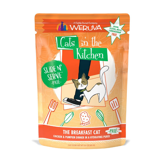 Cats In The Kitchen Pate Slide N Serve The Breakfast Cat 3Oz - main product image