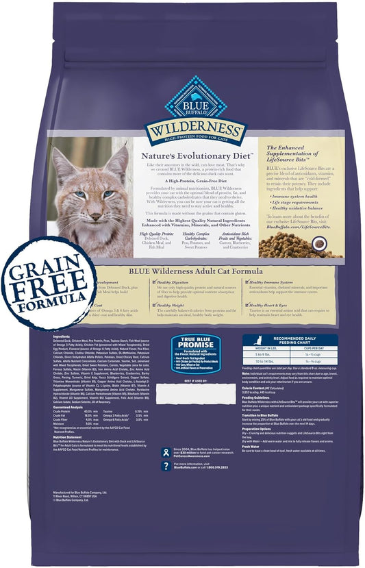 Dry Cat Food Blue Buffalo Chicken Recipe 6lb Daily Meals - detail view