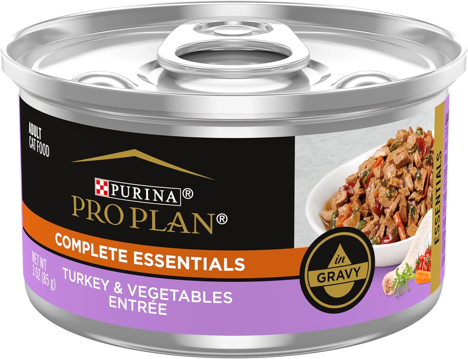 Pro Plan Complete Essentials Turkey & Vegetable Cat (3oz) - main product image