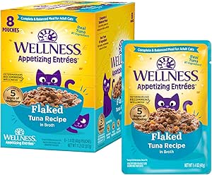 Wellness Appetizing Entrees Flaked Tuna Cat 1 4Oz Wet Cat - main product image