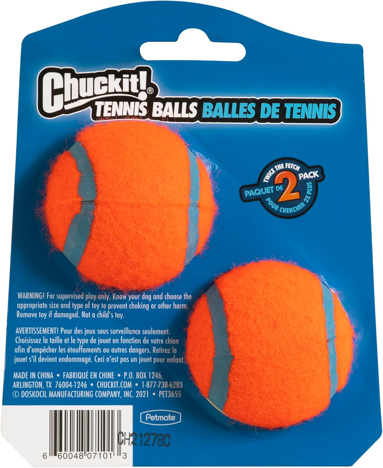 Dog Toy Premium Interactive Chew Play 2 Pack Durable Fun - detail view