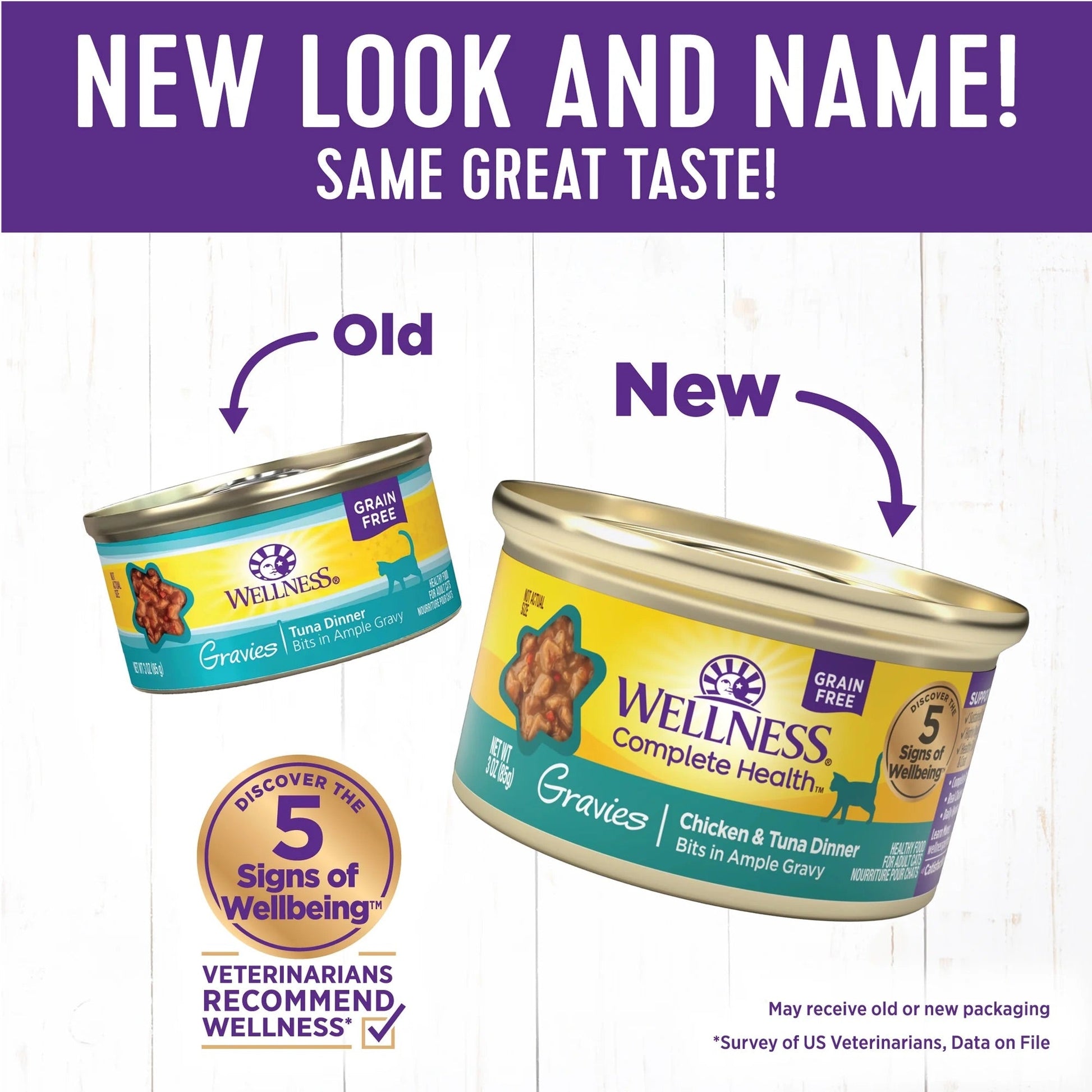 Wellness Complete Health Adult Gravies Tuna Entree Wet Cat - main product image