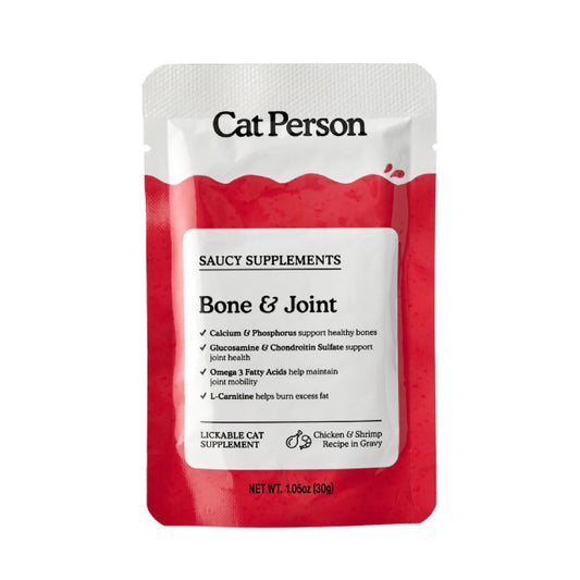 Cat Person Cat Supplement Bone & Joint Chicken 1.05oz Pouch - main product image