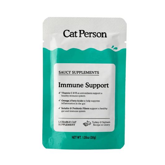 Cat Person Cat Supplement Immune Support Turkey Salmon 1 Wet - main product image