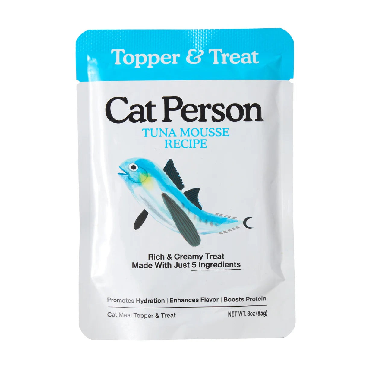 Wet Cat Food Topper Premium Tuna Recipe 3oz Daily Meals - main product image