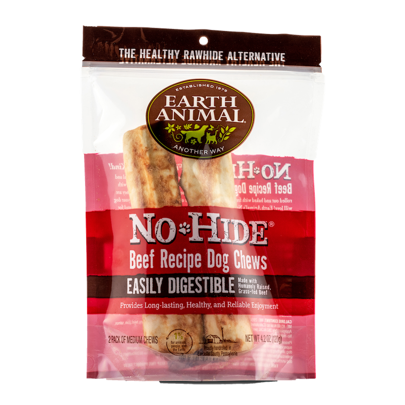 Earth Animal No Hide Medium Beef Dog Rolls (2pk) (4.2oz) - main product image