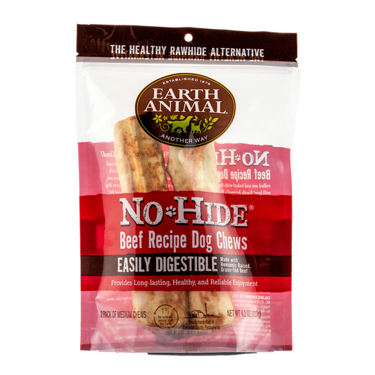 Earth Animal No Hide Medium Beef Dog Rolls (2pk) (4.2oz) - main product image