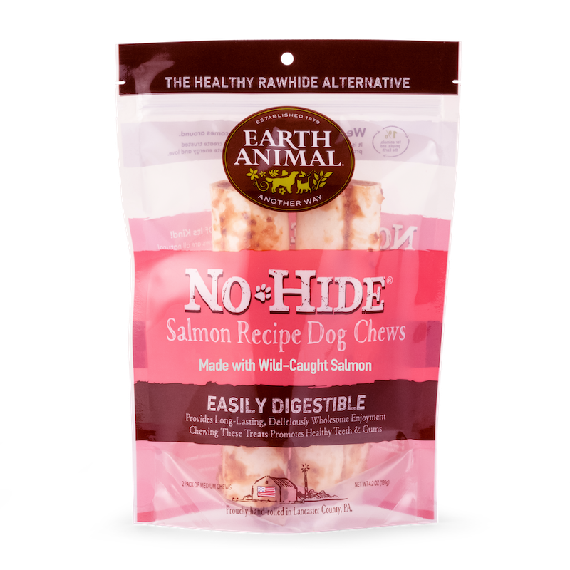 Earth Animal No Hide Medium Salmon Dog Rolls (2pk) (4.2oz) - main product image