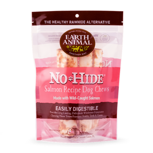 Earth Animal No Hide Medium Salmon Dog Rolls (2pk) (4.2oz) - main product image