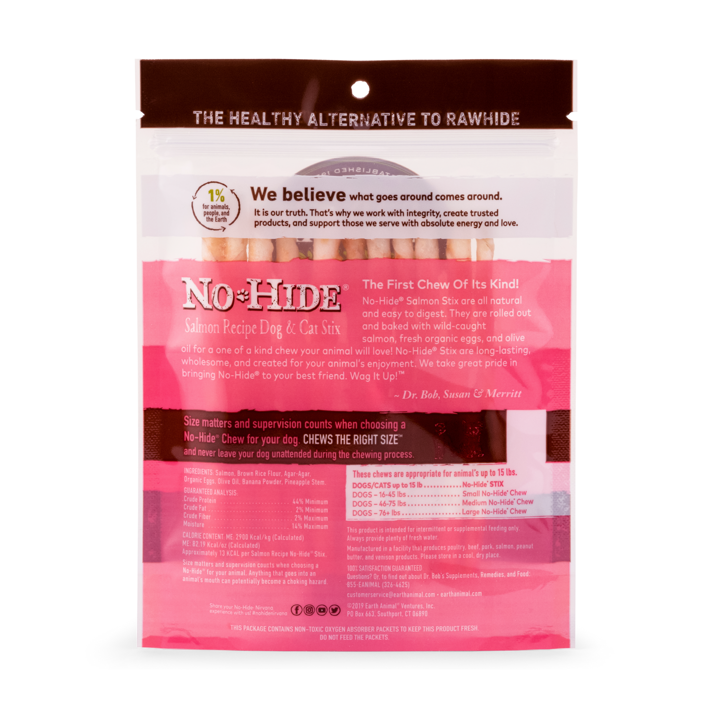 Dog Treats Premium Salmon Chews 1.6oz Training Rewards Premi - detail view