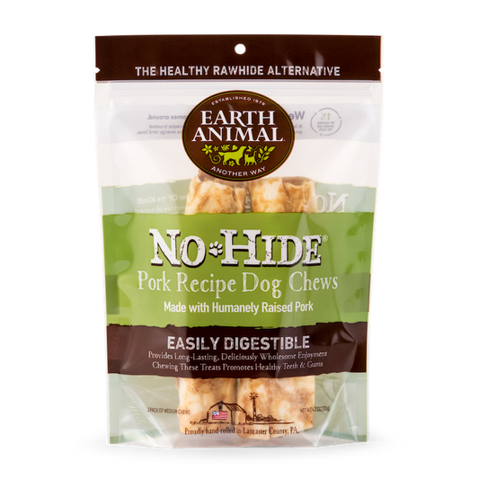 Earth Animal No Hide Medium Pork Dog Rolls (2pk) (4.2oz) - main product image