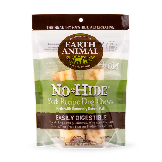 Earth Animal No Hide Small Pork Dog Rolls (2pk) (2.4oz) - main product image