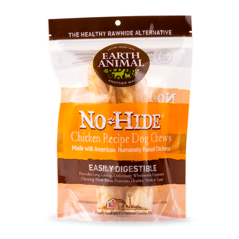 Earth Animal No Hide Medium Chicken Dog Rolls (2pk) (4.2oz) - main product image