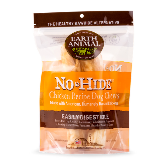 Earth Animal No Hide Medium Chicken Dog Rolls (2pk) (4.2oz) - main product image