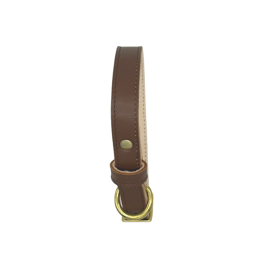 Dog Collar Plain Leather Collar for Daily Use for Comfort - gallery product image for dog collar
