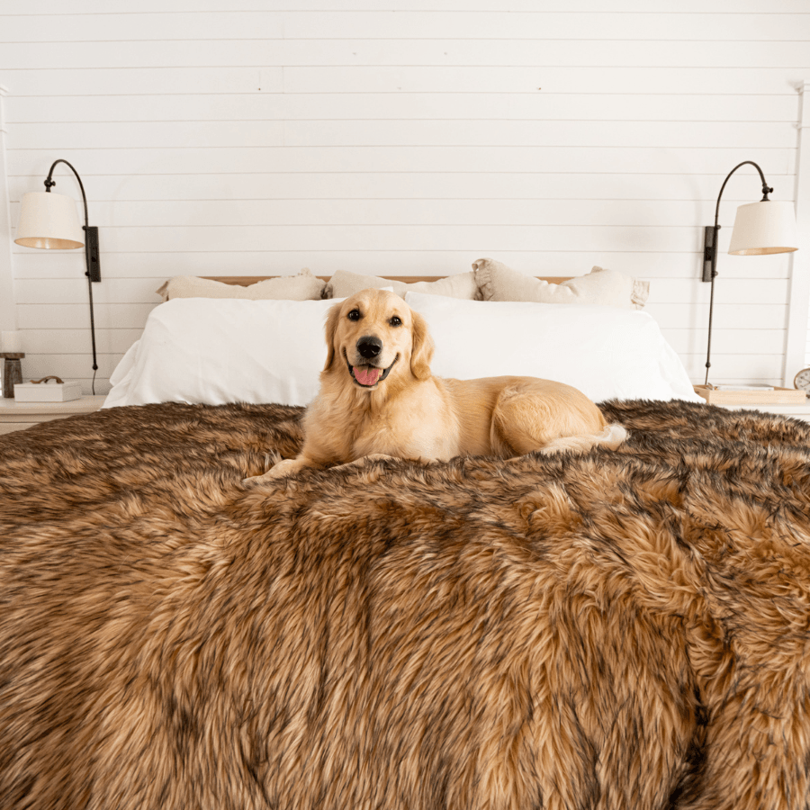 Pupprotector Waterproof Throw Blanket Sable Tan Washable - gallery image 9