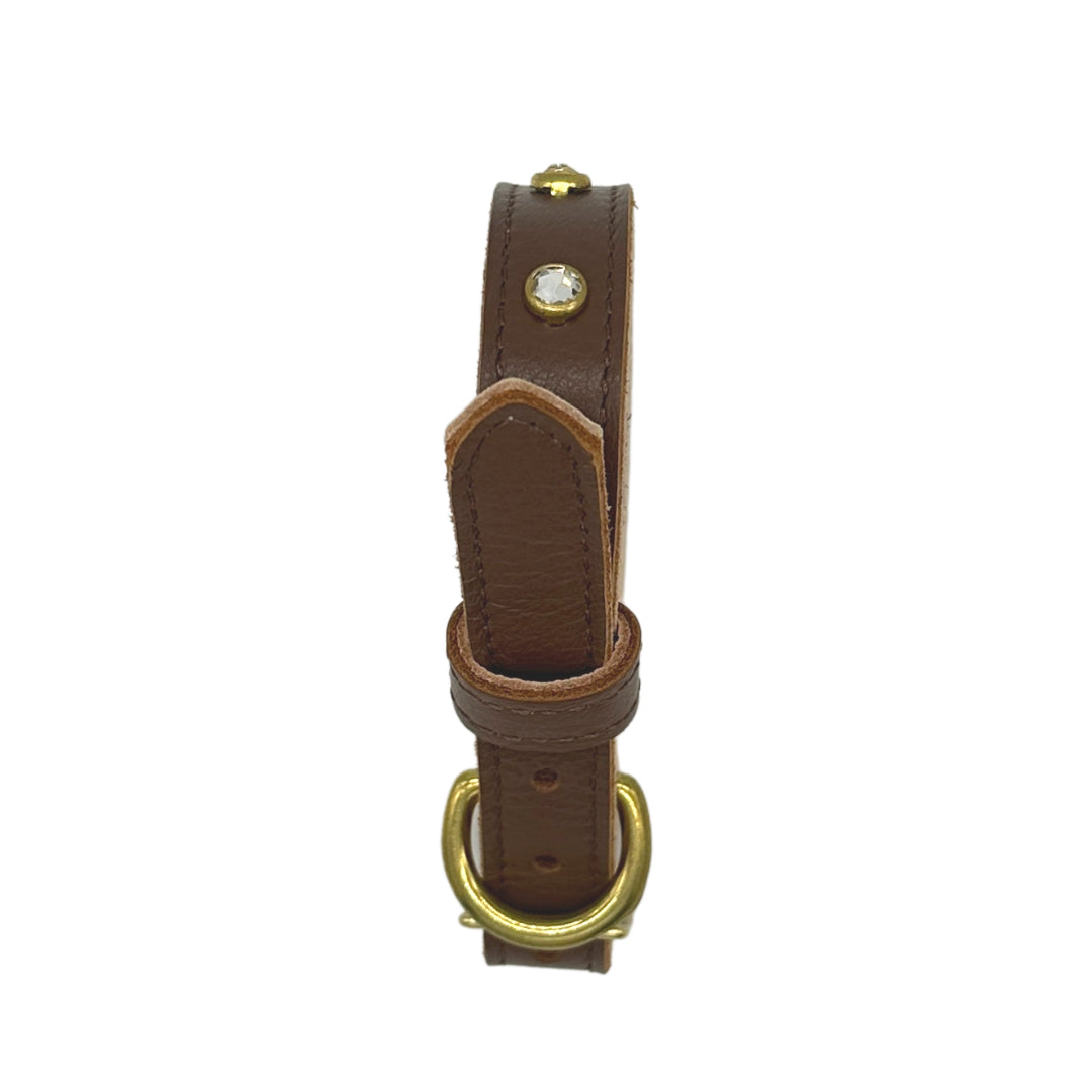 Dog Collar Plain Leather Collar for Daily Use for Comfort - gallery product image for dog collar