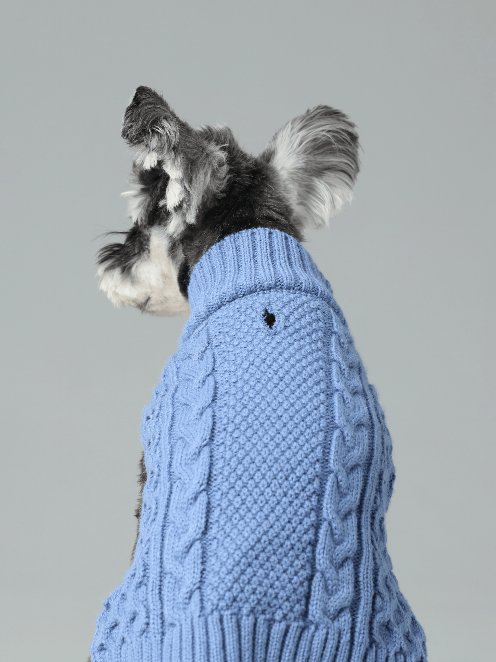 Dog Sweaters Adjustable Blue Premium Pet Supply Premium Pet - close up view