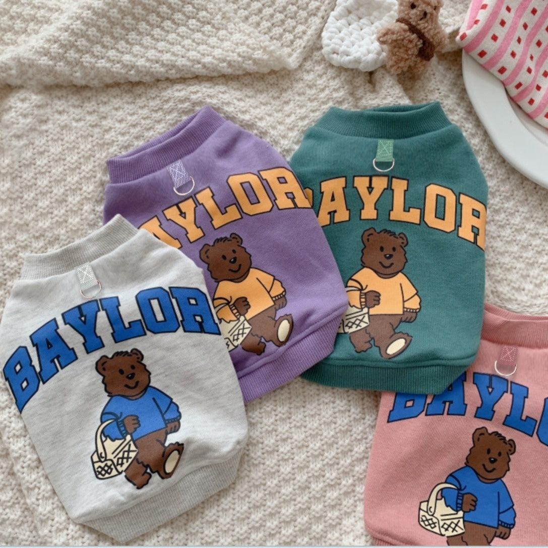 Autumn And Winter Parent Child Pet Clothing Dog Clothes And - lifestyle view
