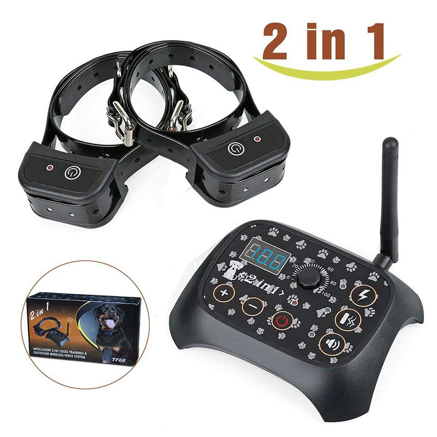 Automatic Remote Control Dog Trainer Pet Wireless Fence - main product image