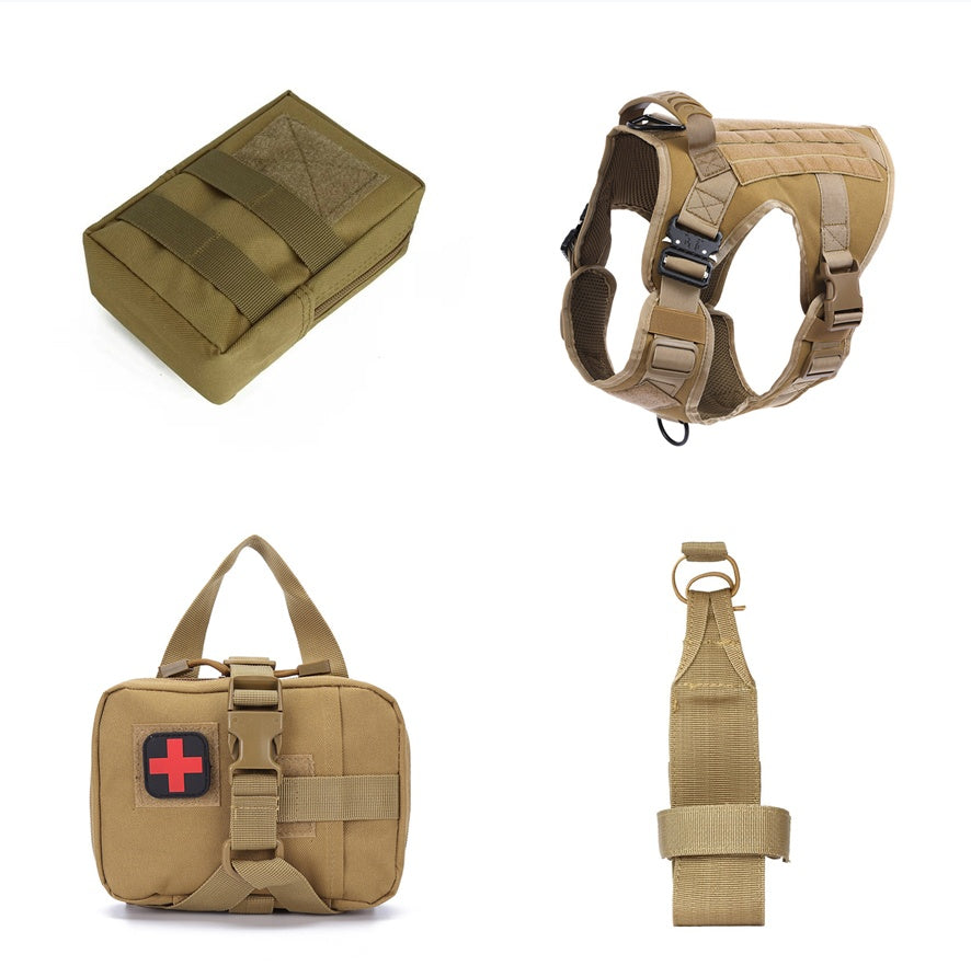 Tactical Dog Clothes Quick Disassembly Dog Vest Outdoor Pet