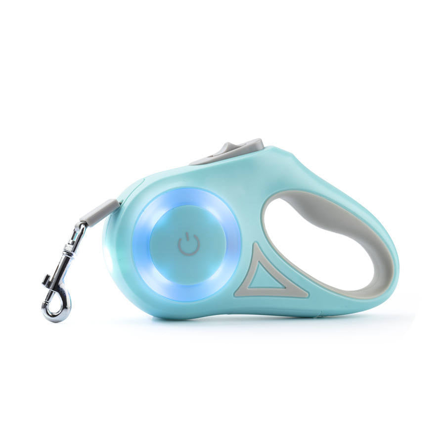 Glowing Automatic Retractable Dog Rope Pet Leash Adjustable - gallery image 7
