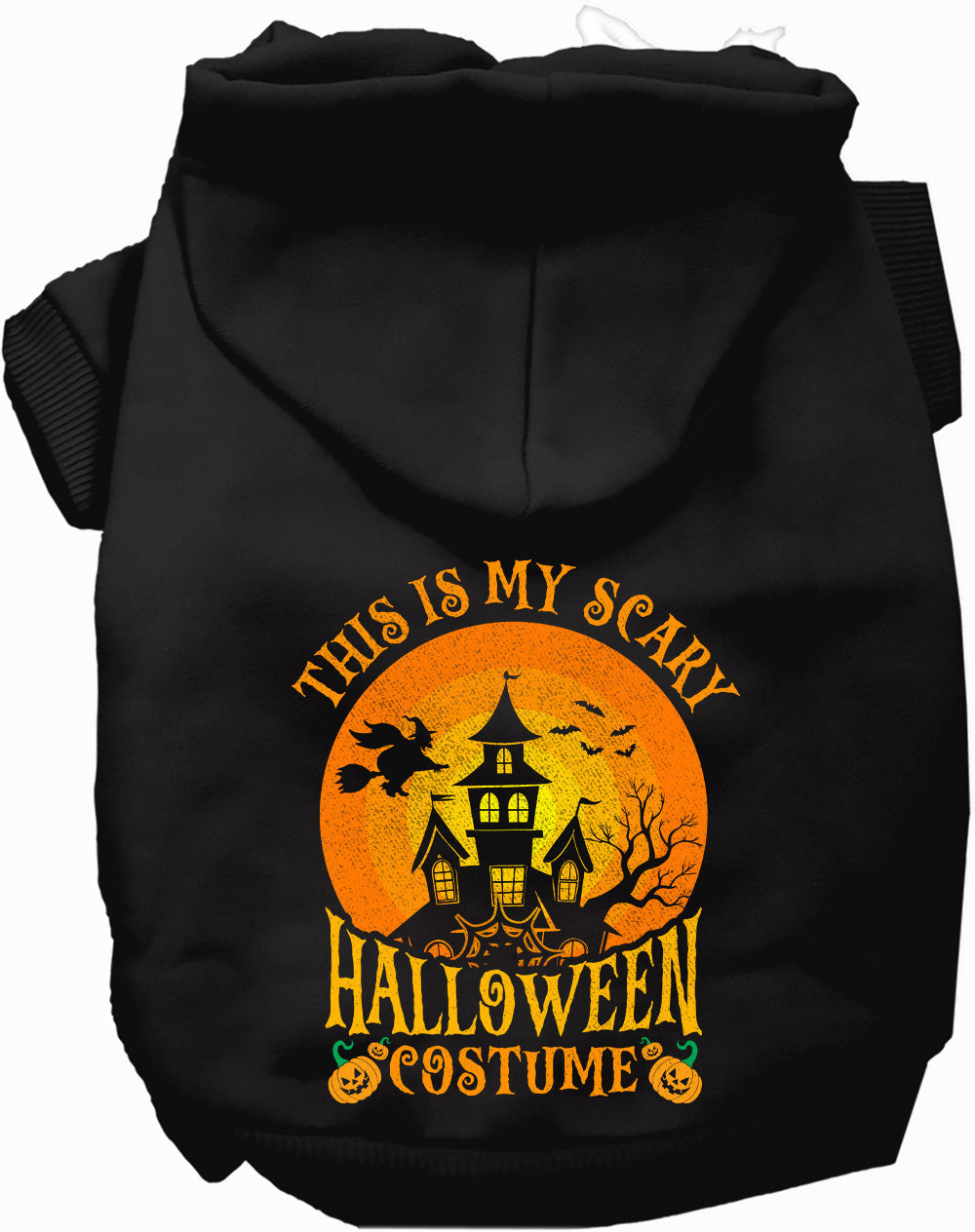 Dog Hoodie Scary Halloween Costume for Festive Style Wear - main product image