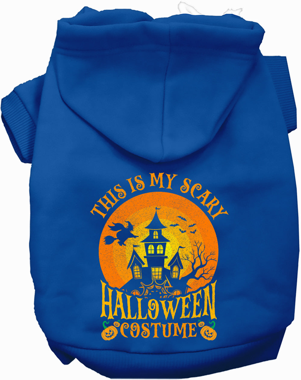 Dog Hoodie Scary Halloween Costume for Festive Style Wear - lifestyle view