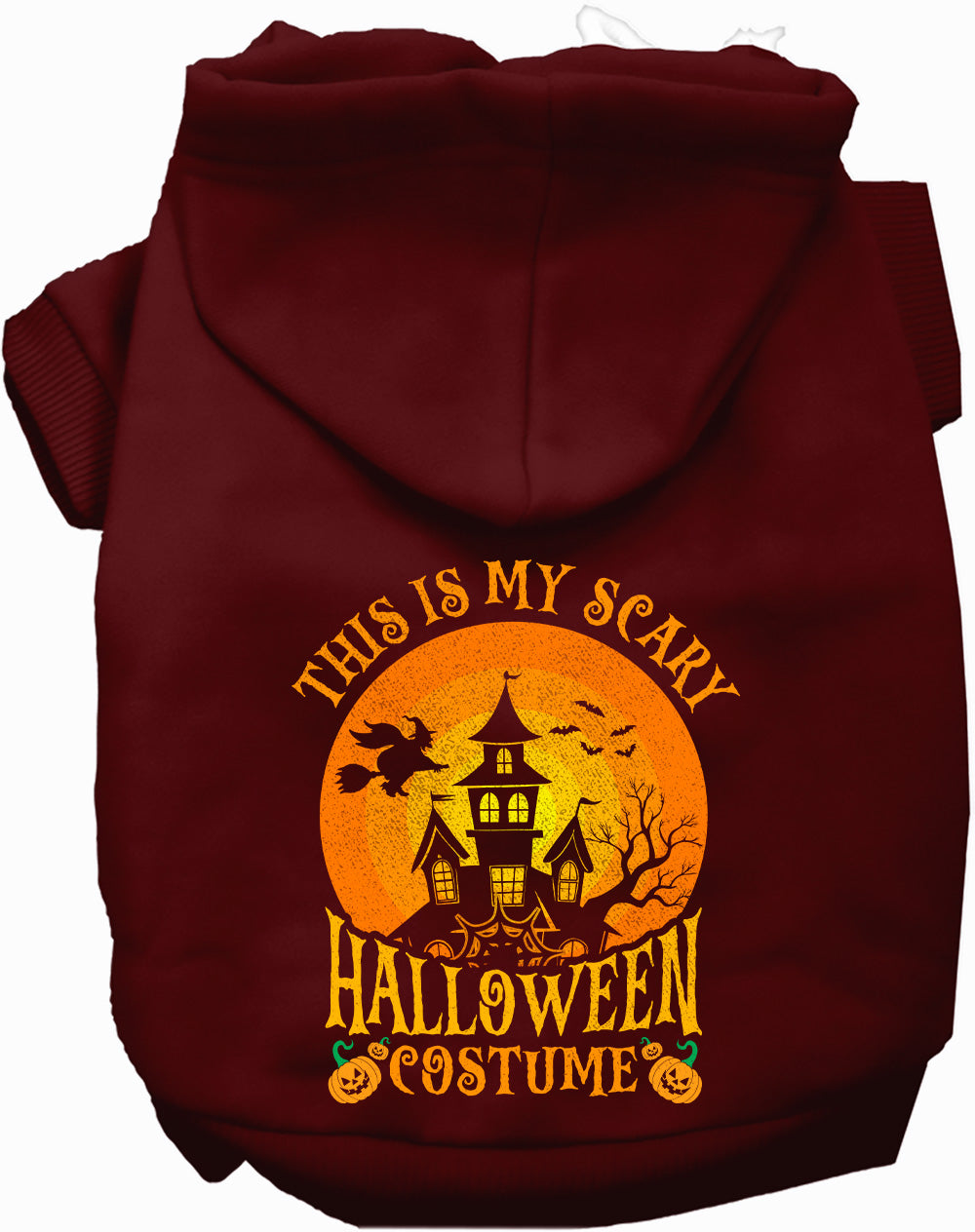 Dog Hoodie Scary Halloween Costume for Festive Style Wear - gallery image 8