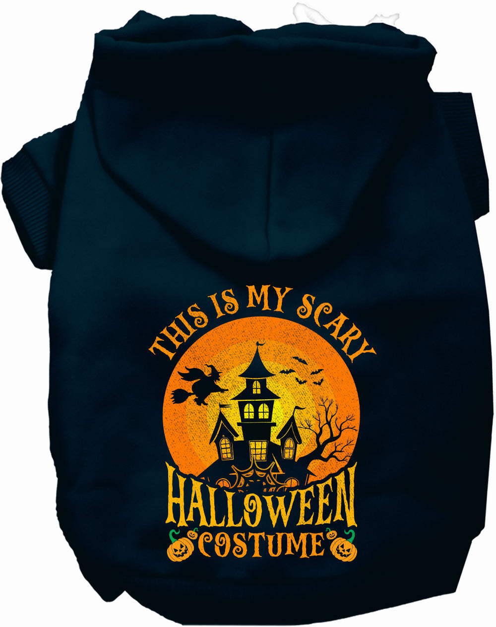 Dog Hoodie Scary Halloween Costume for Festive Style Wear - gallery image 9