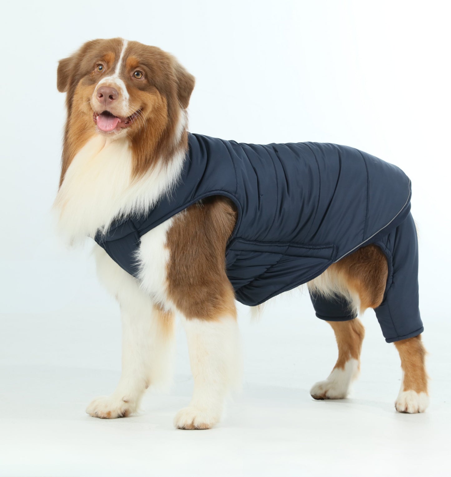 Reversible Dog Vest Jacket Blue Dog Apparel Premium Pet - gallery image 5