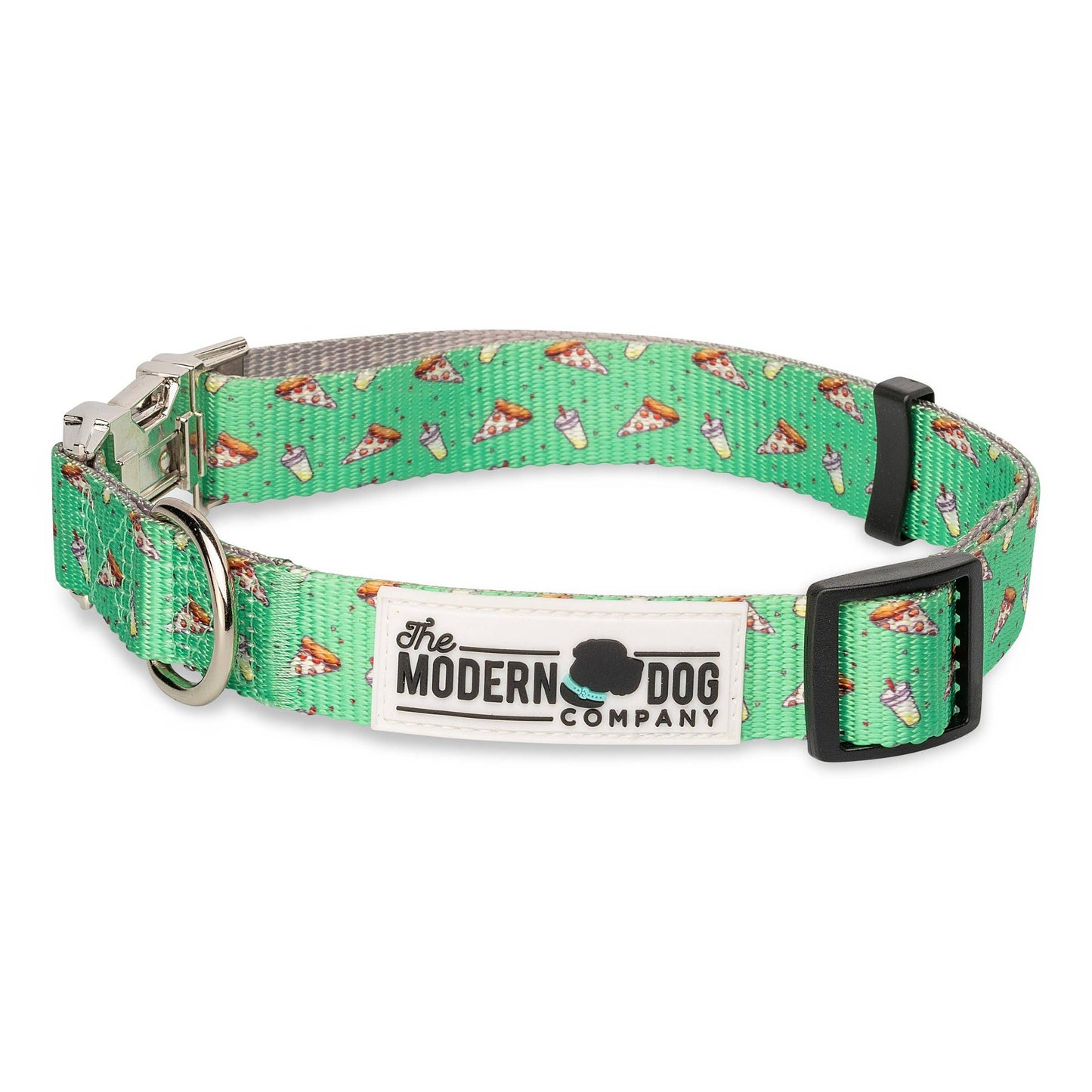 Dog Collar Collar Pizza Party for Adjustable Walking Collar - main product image for dog collar