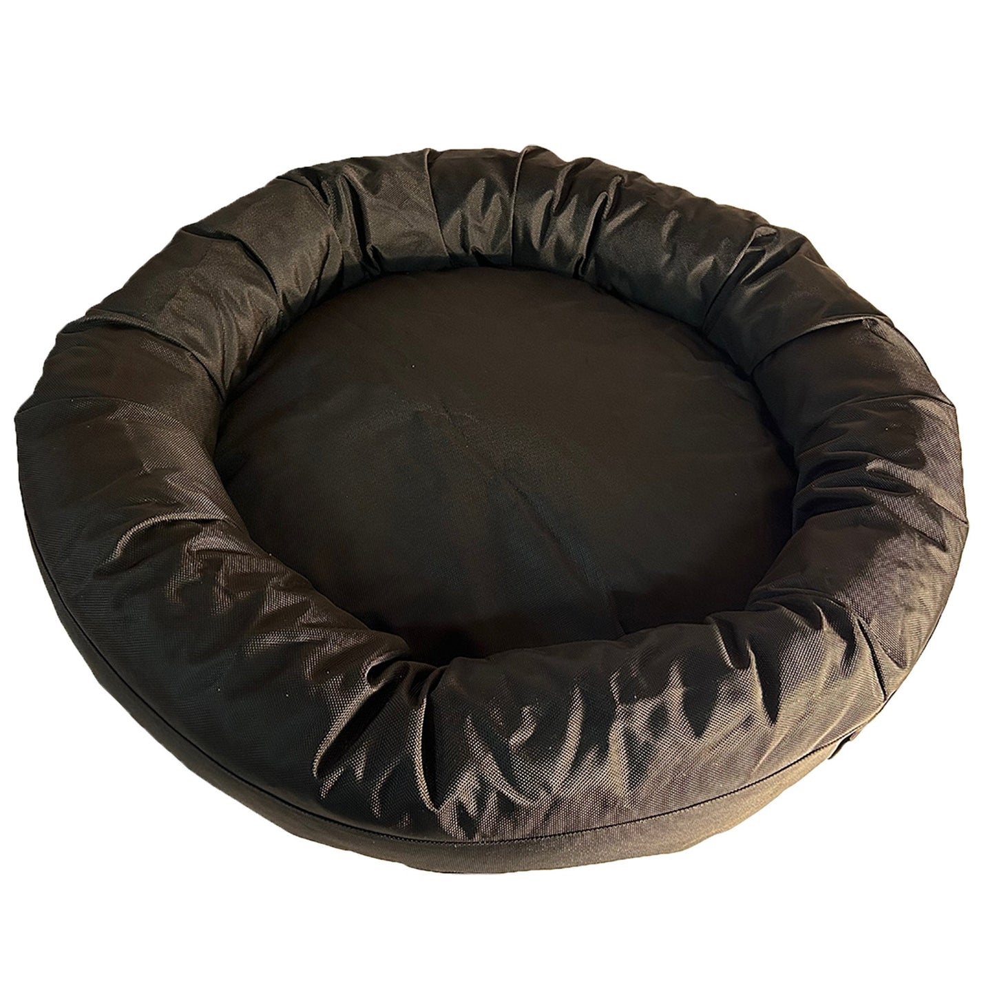 Dog Bed Round Bolstered Armor Washable Pet Bed Comfort - lifestyle view