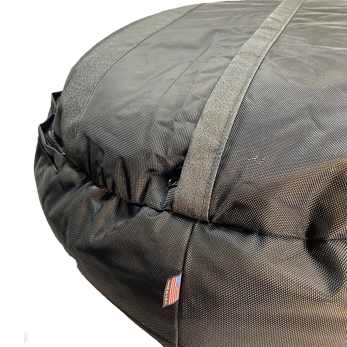 Dog Bed Round Bolstered Armor Washable Pet Bed Comfort - close up view