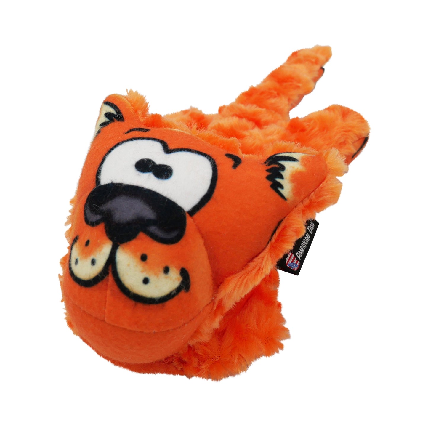 Dog Toy Cliff The Cat Interactive Plush Chew Play Durable - lifestyle view