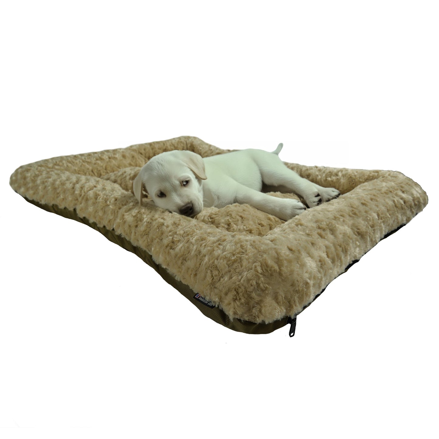 Dog Bed Rectangle Bolstered Furvana Cloud Washable Pet Bed - gallery image 14