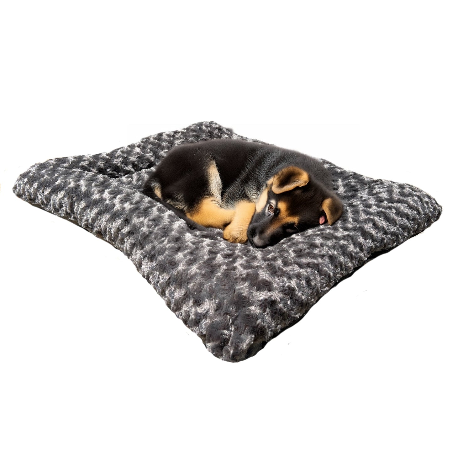 Dog Bed Rectangle Bolstered Furvana Cloud Washable Pet Bed - gallery image 10