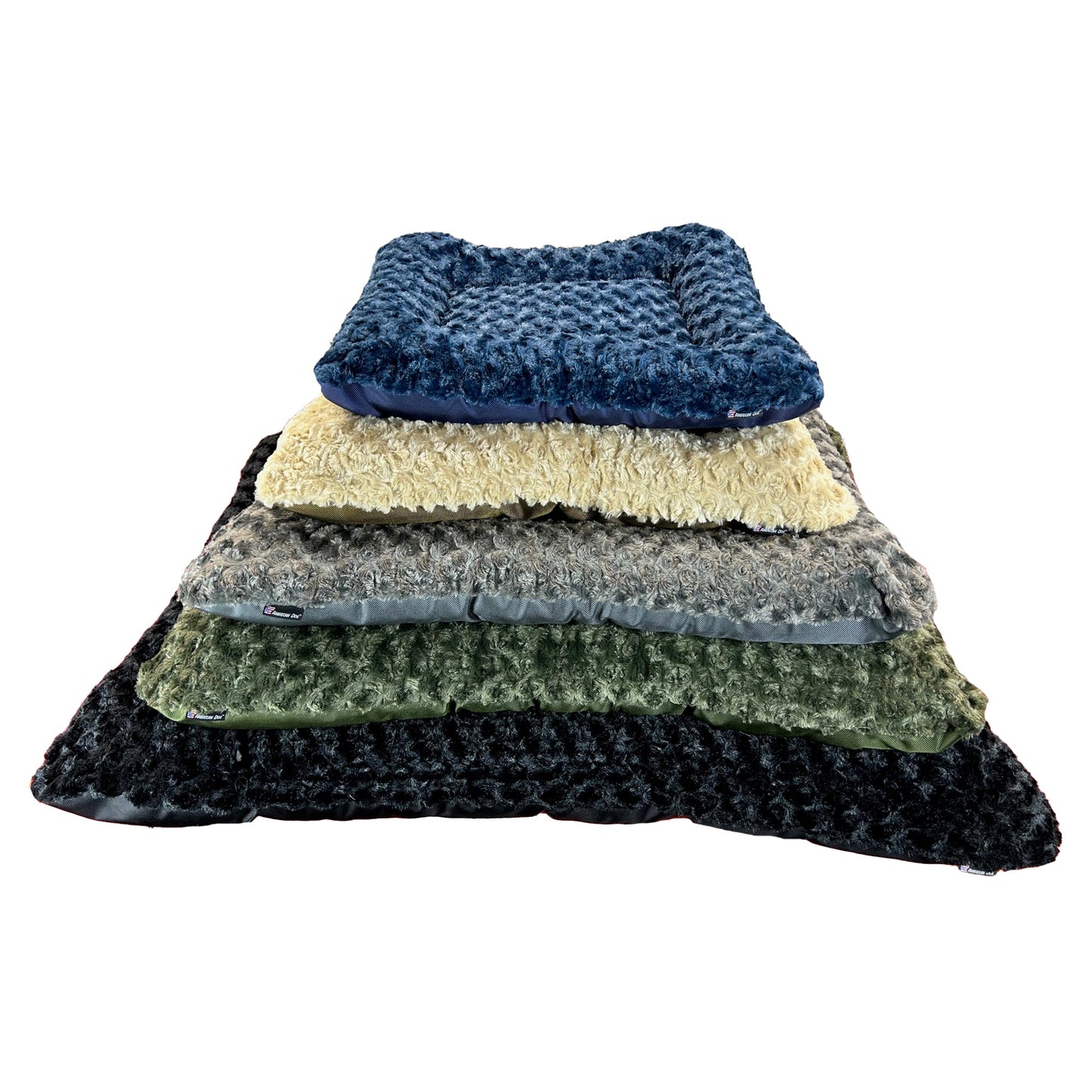 Dog Bed Rectangle Bolstered Furvana Cloud Washable Pet Bed