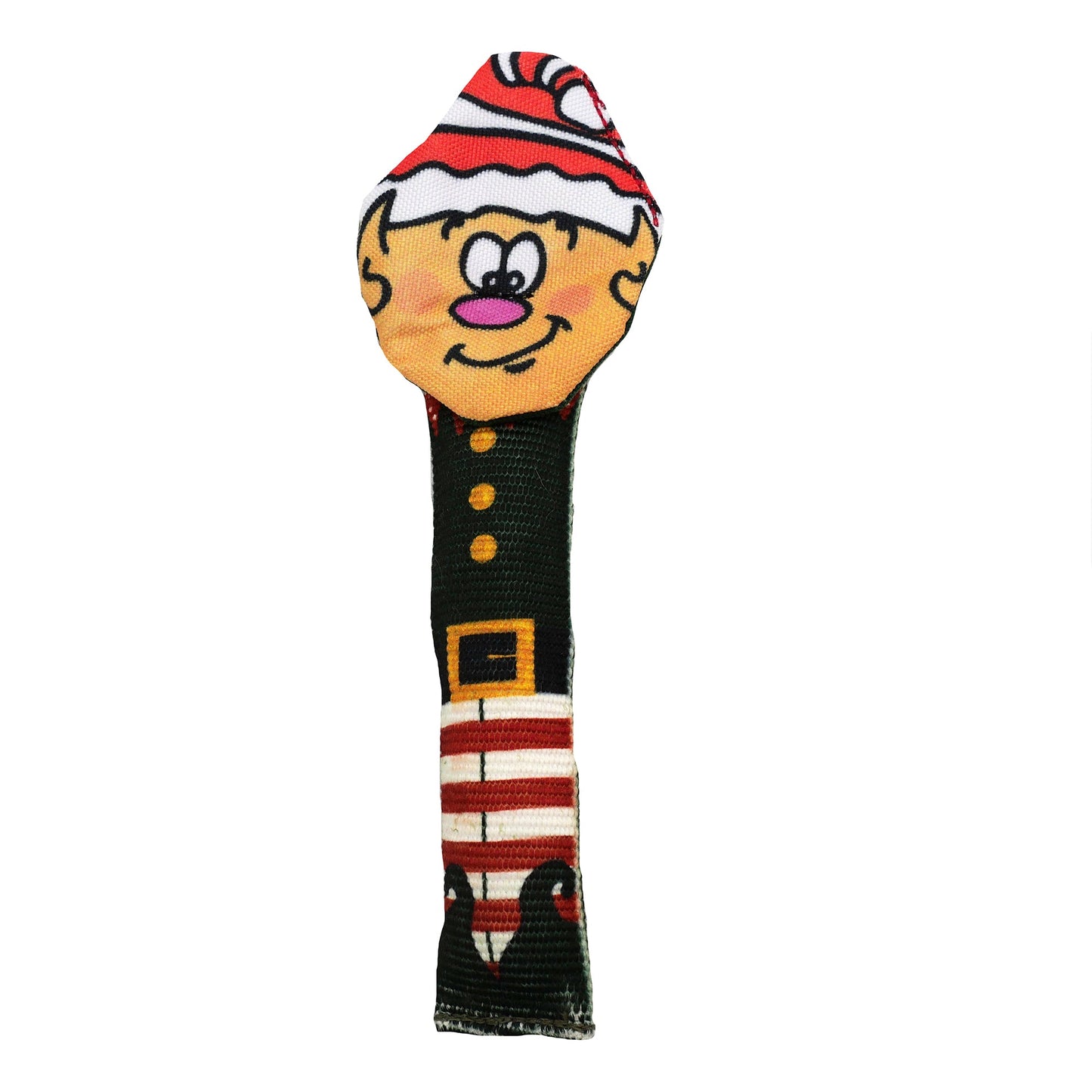Dog Toy Fire Hose Elf Tug Interactive Plush Chew Play Durabl - main product image