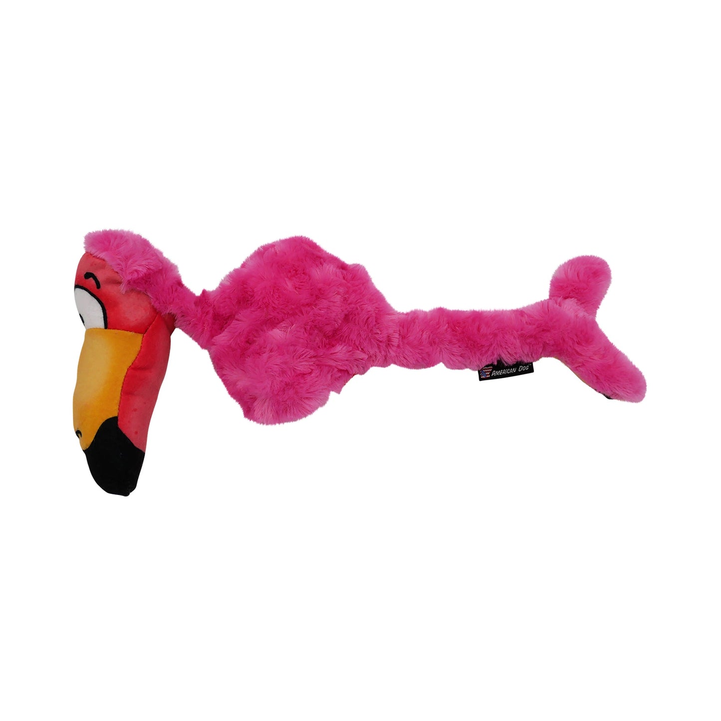 Dog Toy Flora The Flamingo Interactive Plush Chew Play Durab - lifestyle view