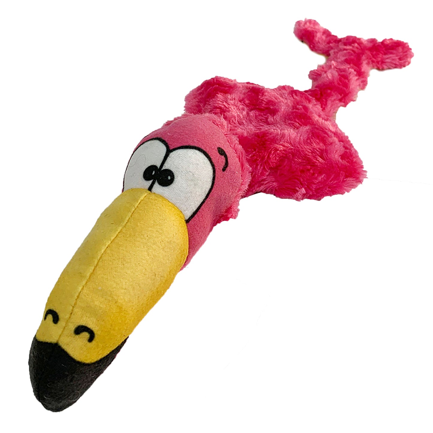Dog Toy Flora The Flamingo Interactive Plush Chew Play Durab - main product image